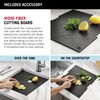 17&rdquo; Workstation Undermount Single Bowl 16 Gauge Stainless Steel&nbsp;Bar Prep Kitchen Sink with&nbsp;WorkFlow&trade; Ledge and Accessories